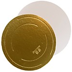 Поднос 3,5 мм золото/жемчуг 18 см
