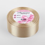 Лента атласная 40 мм № 173 Светло-бежевый