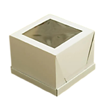 Коробка для торта 24*24*22 см усиленная Коробка для торта 24*24*22 см усиленная