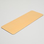 УЦЕНКА Подложка для рулета 27*12 Золото/Белая 1,5 мм