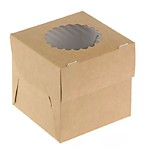 Коробка для 1 капкейка 10*10*10 см