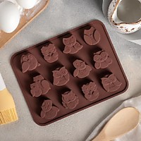 Форма силиконовая Совята
