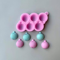 Силиконовый молд Елочные игрушки №2 Силиконовый молд Елочные игрушки №2