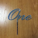 Топпер ONE Серебро