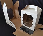 УЦЕНКА Коробка для торта 18*18*22 см