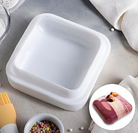 Форма силиконовая Квадро 18,5*18,5*5 см