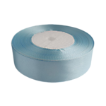 Лента атласная 2,5 см 30 м S-026 Голубая