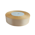 Лента атласная 2,5 см 30 м S-055 Бежевая