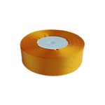 Лента атласная 2,5 см 30 м S-056 Оранжевая