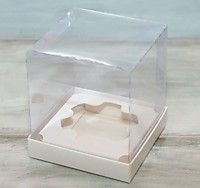 Коробка для 1 капкейка 9*9*10 см