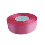 Лента атласная 2,5 см 30 м S-515 Розовая