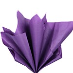 Бумага Тишью 50*60 см Фиолетовая 10 листов