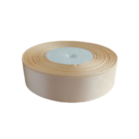 Лента атласная 2,5 см 30 м S-801 Бежевая