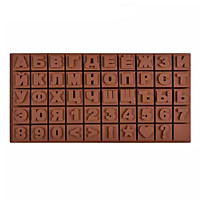 Форма силиконовая Буквы-Цифры 36*18 см