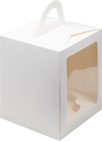 Коробка для кулича с ложементом 12,5*12,5*15 см
