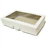 Коробка для пирожных 15*25*5 см