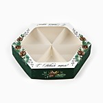 УЦЕНКА Коробка для ассорти сладостей 23*23*4 см