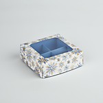 УЦЕНКА Коробка для 4 конфет 10,5*10,5*3,5 см