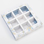 УЦЕНКА Коробка для конфет 14,5*14,5*3,5 см