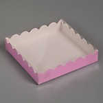 УЦЕНКА Коробка для пряников 15*15*3 см