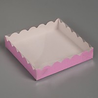 УЦЕНКА Коробка для пряников 15*15*3 см