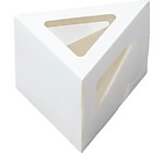 Коробка для куска торта 12*12*10*10 см