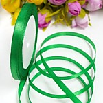 Лента атласная 0,6 см №019 Зеленый