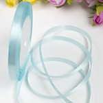 Лента атласная 0,6 см №103 Голубой