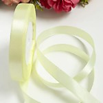 Лента атласная 1,2 см №09 Кремовый