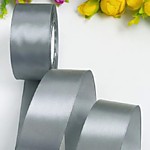 Лента атласная 4 см №180 Темно-серый