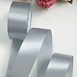 Лента атласная 4 см №059 Серый