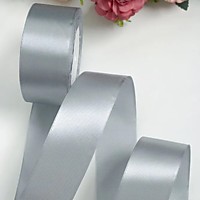 Лента атласная 4 см №059 Серый