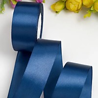 Лента атласная 4 см №038 Темно-синий