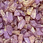 Посыпка МИКСИ Кристаллы лавандовые с золотом 50 г