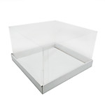 УЦЕНКА Коробка для торта 20,5*20,5*10 см