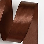 Лента атласная 4 см №032 Темно-коричневый