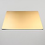 УЦЕНКА Поднос 3,2 Золото/белый 30*40 см