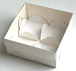 УЦЕНКА Коробка для 4 моти 12*12*5,5 см