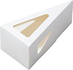 Коробка для куска торта 16*16*8*6 см